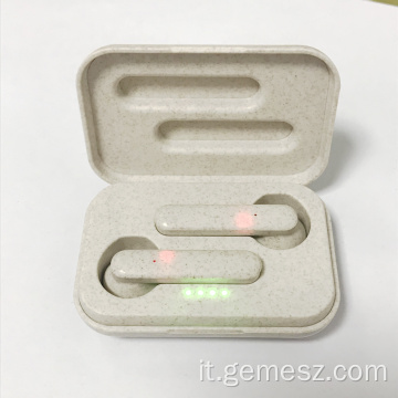 Cuffie auricolari Bluetooth TWS wireless OEM con LED